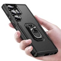 Metal Ring Kickstand Cover Case for Samsung Galaxy S25 Ultra S24 Plus S22 S23 FE A56 A55 A54 5G A15 A16 A14 A36 A35 Accessories for Galaxy S25 juoda