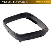 Left mirror frame for Vw Transporter T5 2004 after Caddy 2004-2010, black OEM 7E1858553