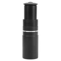 LUNJE 115mm Bike Stem Rise Aluminum Alloy Bicycle Front Fork Tubes Extender Accessories black