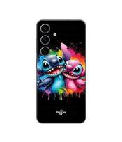 Coque - Maniacase - Samsung Galaxy S23 FE - Silicone - Souple - Stitch Angel Coloré juoda