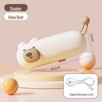 Portable Mini Snack and Plastic Bag Sealer white