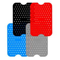 Reusable Double Basket Air Fryer Liners Non Stick Silicone Air Fryer Liners Kitchen Accessories for
