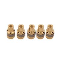 Gas Diffuser Tip Adapters 169716 for Miller M1015 Hobart MIG Welding Gun(5pcs) 5pcs
