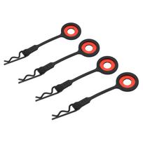 4PCS RC Body Clips Pins RC Car Shell Body Fixed Clips Retainer Silicone Metal Universal for 110 juoda