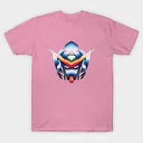 T Shirt Women Gundam Exia Harajuku Print Kawaii Tshirt Summer Short Sleeve Female T-Shirt Top Tee S rožinė