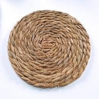 Rankomis pinti nendrių karščiui atsparūs padėkliukai - Dekoratyviniai kukurūzų pluošto padėkliukai 11 cm beige