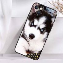 Gyvūnas Šunytis Haskis Dėklas Skirtas iPhone 14 13 12 11 16 15 Pro Max Mini Dangtelis X XR XS 8 7 14 16 15 Plus Aksesuarai iPhone 15 Pro gray