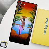 South Africa Woman Case For Samsung Galaxy S23 S22 Ultra S20 S21 FE S9 S10 Plus Note 10 20 Ultra Back Cover Galaxy S20 Plus