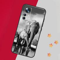 Elephant Baby Nature For POCO F5 X3 X5 Pro F3 F4 M5s X4 GT Case For Xiaomi 13 14 Pro 11T 12T 13T Pro 12 Lite 12X POCO F5 Pro gray