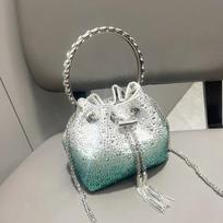 Evening Clutch Bag with Crystal Shining Luxury Bags Designer Shoulder Bag Crystal Shining Evening Clutch Bag