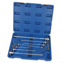 T Handle Hex Wrench Allen Key Accessories Rotating for Various Mechanical Work Portable Nonslip Bike blue