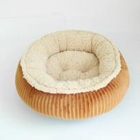 Warm Cut Velvet Dog Kennel In Autumn and Winter Small and Medium-sized Dog Bed Lamb Velvet Cat Nest Thickened Pet Nest 45CM