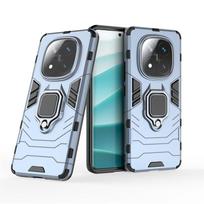 For  Xiaomi Redmi Note 14 Pro Plus 5G Case Ring Holder Armor Shockproof Coque For Redmy Note 14 Pro+ Protect Cover RM Note 14 Pro Plus tamsiai mėlyna