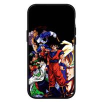 iPhone 16 15 Xiaomi Redmi Note 14 13 12 11 Pro Max X 16e Samsung Galaxy S25 S24 S23 Moto OPPO Huawei Komiksai Goku Dragon Ball DragonBall Telefono dėklas for Redmi Note 14 Pro 4G rausvai ruda