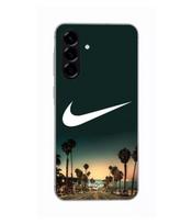 Coque - Nike - Samsung Galaxy A26 - Silicone - Palmiers de Californie - Souple juoda