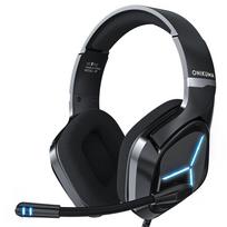 For Laptop Pc Xbox One Wired Head-mounted Gamer Headphones Game Headset 50mm Unit Hifi Stereo Bass Computer Headphones With Mic juoda
