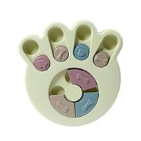 Pet Puzzle Feeder: Dog & Cat Slow Food Tray for Training and Enrichment beige