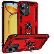 For Xiaomi Redmi 13C Case Shockproof Armor Phone Case For Poco C65 PocoC65 C 65 Magnet Holder Ring Cover Redmi 13C Redmi13C 13 C For Redmi 13C black