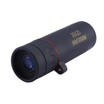 Juodas HD 30x25 monokulinis teleskopas mini optinis karinis teleskopas didelės raiškos One size juoda