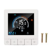 Išmanusis termostatas Programuojamas LCD Tikslus valdymas Išmanusis vandens šildymo termostatas namams, biurui WiFi Model black