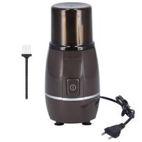 Electric Coffee Grinder Portable Nut Grain Grinder with Stainless Steel Blade for Coffee black