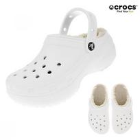 Crocs Classic Platform Lined Clogs Tulle 207938 100 White 207938100220 white