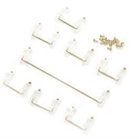 Mechanical Keyboard Stabilizer 2 Specifications with Golden Wire Keycap Accessory for skaidri