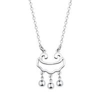 Longevity Lock Necklace for Women Japanese and Korean Students, Clavicle Chain, Neck and Neck Chain