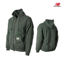 New Balance Uni Tnt Hoodie Zip Up Nbmda2l113 49 Khaki NBMDA2L11349 khaki/95