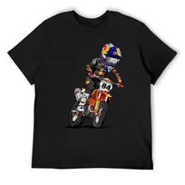 Motocross Rider 84 For Sale Tshirt Creative T-shirt Harajuku Motion  Humor Aactivity Competition USA Size S smėlis