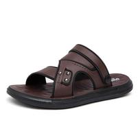 Klasikinės vyriškos šlepetės Paplūdimio batai patogiam vaikščiojimui Romėniškos Sandalias Zapatos Hombre Sandalias 40 gray