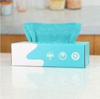 Multi-Purpose Removable Rags: Boxed, Wet & Dry Use, Sanitary Scouring Pads for Household Kitchen Cleaning. 20*20 cm [Boxed]