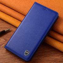 Compatible Nubia Red Magic 6S Pro/6R Genuine Leather Flip Cover Case Red Magic 6S Pro blue