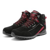 Neperšlampami Ankle Boots Lauko Sportiniai Žygio Batai Vyrams Odiniai Neslystantys Laipiojimo Batai Kalnų Taktiniai Trekingo Batai 40 black
