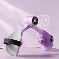 Hip Pelvic Trainer Thigh Exerciser Leg Arm Postpartum Care Exercise Home Gym violetinė