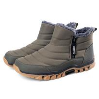 Men's Boots 2024 Winter Platform Warm Fur Ankle boots Short Lace Up Fashion Novelty Concise Casual Work Shoes men Botas 39 žalia