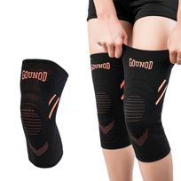 1 vnt. kompresinis kelio įtvaras – palaikantis įmovas bėgiojimui, sportui, sporto salei – menisko plyšimas, artritas – unisex dizainas vyrams ir moterims S