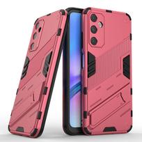 Shockproof Case For Samsung A15 A25 A35 A55 A05 A05S Armor Holder Back Coque for Galaxy S24 Ultra S23 FE S24 Plus Phone Cover Samsung A15 rožinė raudona spalva