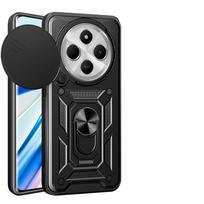 Kameros apsauginis dėklas, skirtas Xiaomi Redmi 14C Xiaomi Redmi A3 A3X Armor Hybrid Ring galinis dangtelis For Redmi 14C