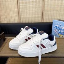 Hong Kong style design bread shoes women ins tide 2024 autumn new Internet celebrity versatile sports and leisure shoes 35 rožinė