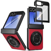 360° besisukantis laikiklis telefono dėklas, skirtas Samsung Galaxy Z Flip 6 5 4 Flip6 Flip5 Flip4 Flip3, magnetinis žiedas, apsauginis dangtelis vyriui For Samsung Galaxy Z Flip6