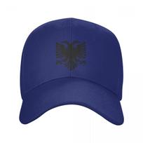 Albanijos vėliava Eagle beisbolo kepuraitė moterų unisex kvėpuojanti albanų pride tėčio kepurė Sportinė kepurė nuo saulės Adjustable Cap