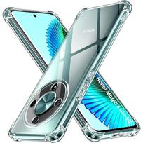 Case for Honor Magic 6 Lite 5G - Shockproof Soft Transparent TPU Protection Phonillico® skaidri