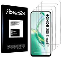 Tempered Glass for Honor 200 Smart 5G [Pack 4] Screen Protector Glass Film Phonillico® skaidri
