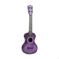 Vaikams skirti žaislai Ukulele -gitara -muzikinis Žaislas Vystymasis su 4 stygomis Mini gitara Edukacinis violetinė