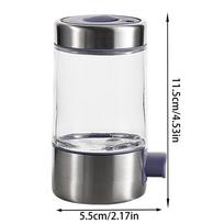 0.5g Metering Salt Shaker Push Type Salt Dispenser Salt Tank Sugar Bottle Spice Pepper Salt Shaker SpiceJar Can Seasoning Bottle