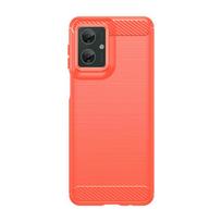 Phone Case For Motorola Moto G55 5G Case Cover For Moto G35 G75 Shockproof Bumper Rubber Silicone Funda Para Back Cover For Moto G35 5G raudona