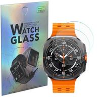 Tempered Glass for Samsung Galaxy Watch Ultra 47mm [Pack of 2] Phonillico® Anti-Scratch Watch Screen Protector skaidri