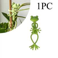 5PCS Frog Model Plant Rack Climbing Vine Plant Fixed Rack Home Decoration Ornament Plant Decoration Simulation Funny