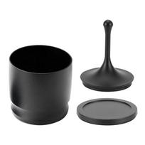 Coffee Dosing Funnel Aluminum Blind Shaker Fits 51-54/58mm Coffee Handle Espresso Dosing Cup Home Barista Tools juoda